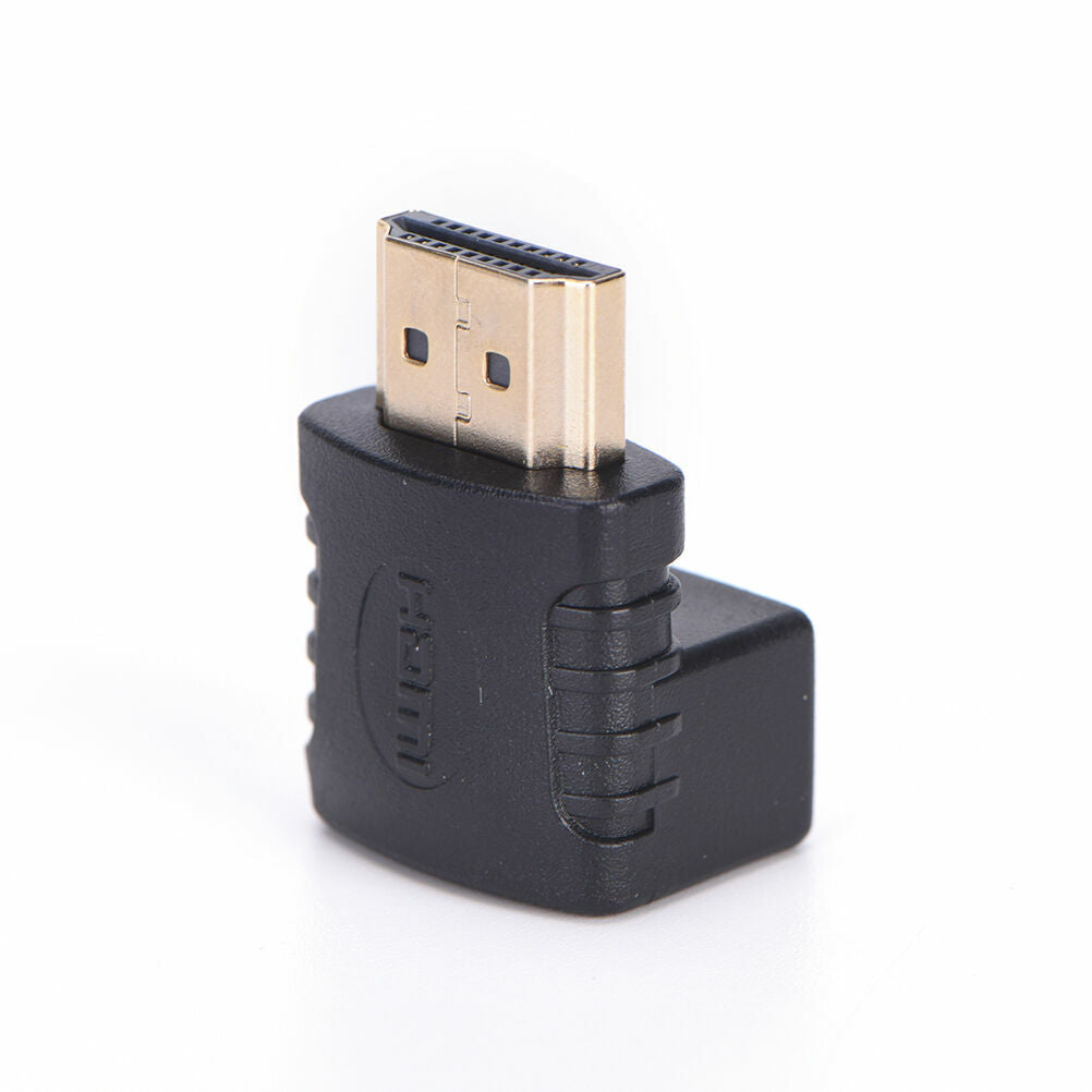 HDMI 270 Degree L Shaped Connector Cable Male to Female Adaptor Right Angle