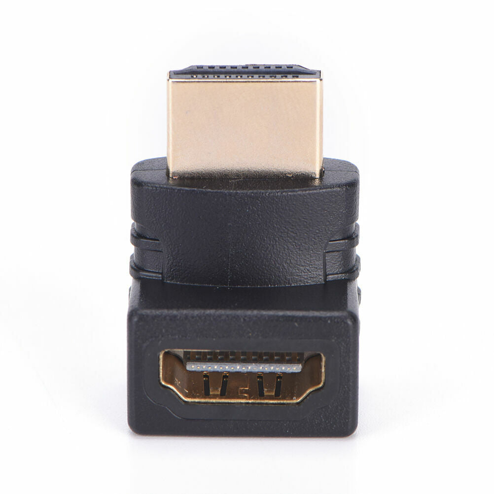 HDMI 270 Degree L Shaped Connector Cable Male to Female Adaptor Right Angle