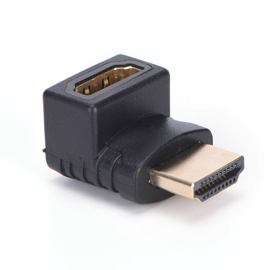 HDMI 270 Degree L Shaped Connector Cable Male to Female Adaptor Right Angle